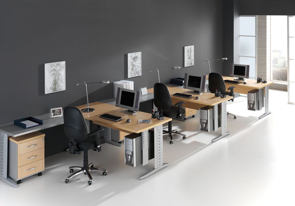 Mobiliario de oficina moderno